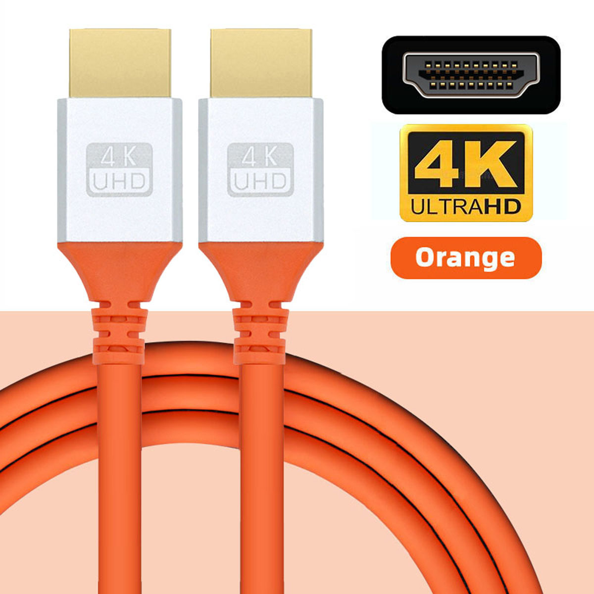 NFHKHD MI柔性转DVI MicroHDMI4K迷你HDMI弹性DP-DP USB4 DVI延长-图2