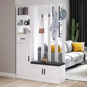 亿家达玄关柜鞋柜一体隔断柜小户型进门装饰屏风现代简约置物架