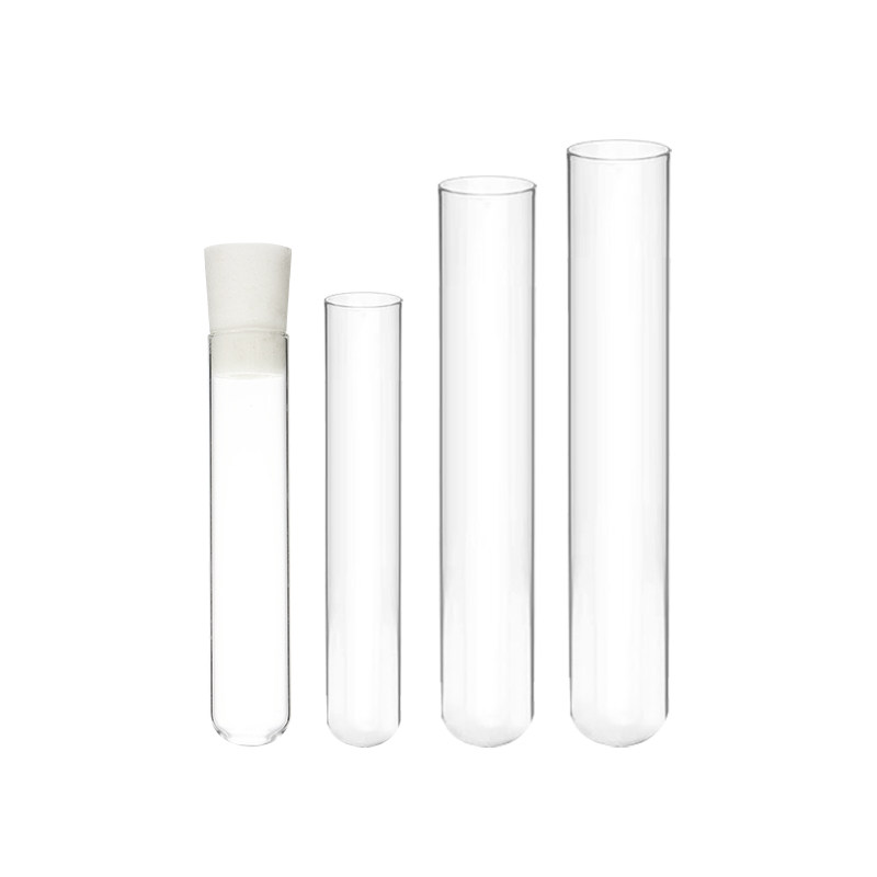 玻璃试管平口圆底试管硅胶塞试管化学实验室用品器材18/20/25/30,淘宝优惠券,粉丝福利购,淘宝优惠卷