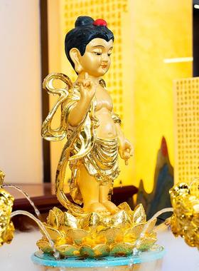 九龙吐水浴佛盆太子佛浴佛寺庙佛诞浴佛节用品台湾纯铜景泰蓝铜盆