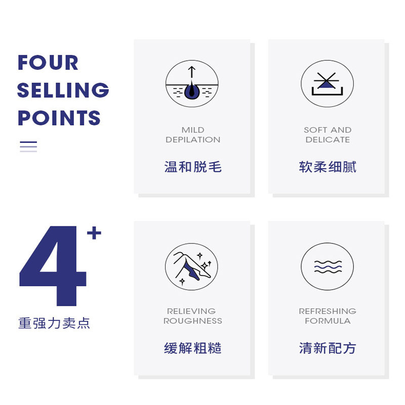 修正茜妃60g全身腋下腿毛腋毛体毛 岽天健大药房面部健康