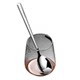 Western food spoon stainless steel spoon household internet celebrity tableware Korean long-handled meal and drinking spoon cute round head thickened