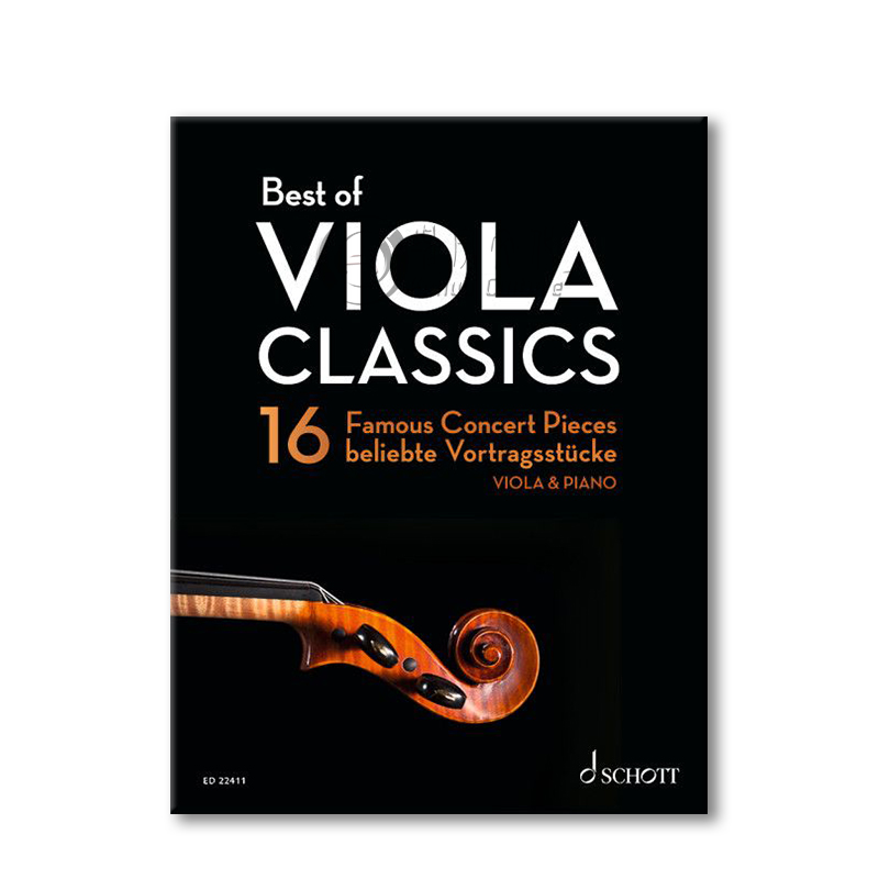 音乐会名作中提琴经典作品选德国朔特原版乐谱书 Best of Viola Classics 16 Famous Concert Pieces ED22411-图3