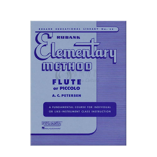 卢班可练习法 初级 长笛或短笛 彼得森编订 Rubank Publications原版乐谱书 Rubank Elementary Method Flute Piccolo HL04470040 - 图2