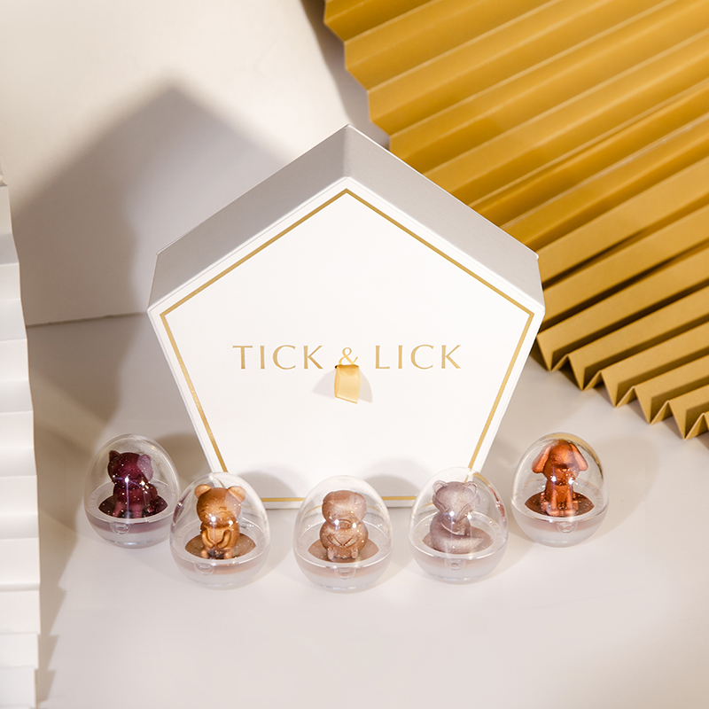 TICK&LICK首创立体动物眼影高光限量彩妆礼盒5个动物造型特别礼物 - 图0