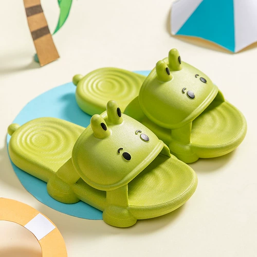 Детские летние тапочки для мальчиков, нескользящие слайдеры, мягкая подошва, подходит для подростков