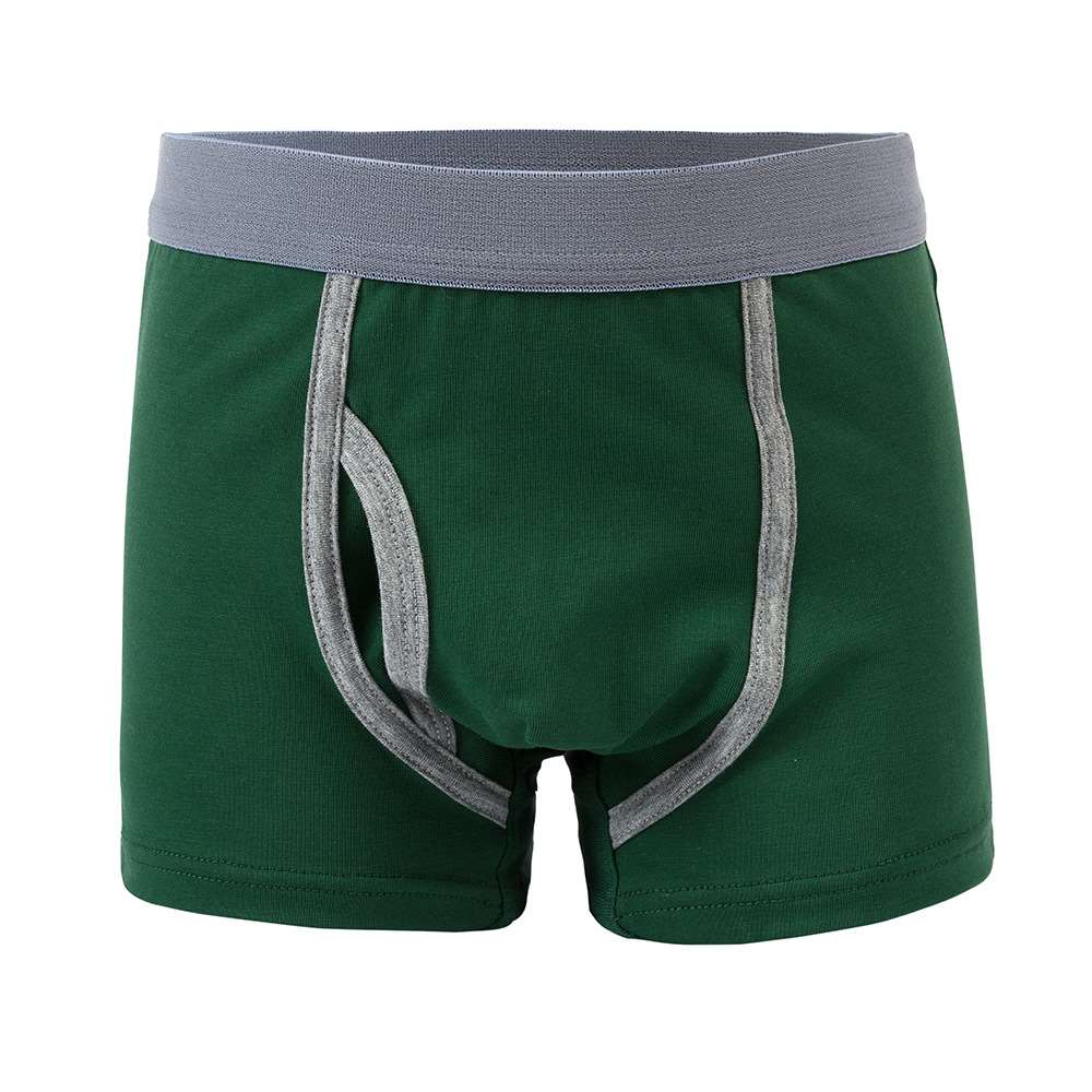 Children's Underwear Pure Cotton Boxer Boys' Underwear Solid-图2