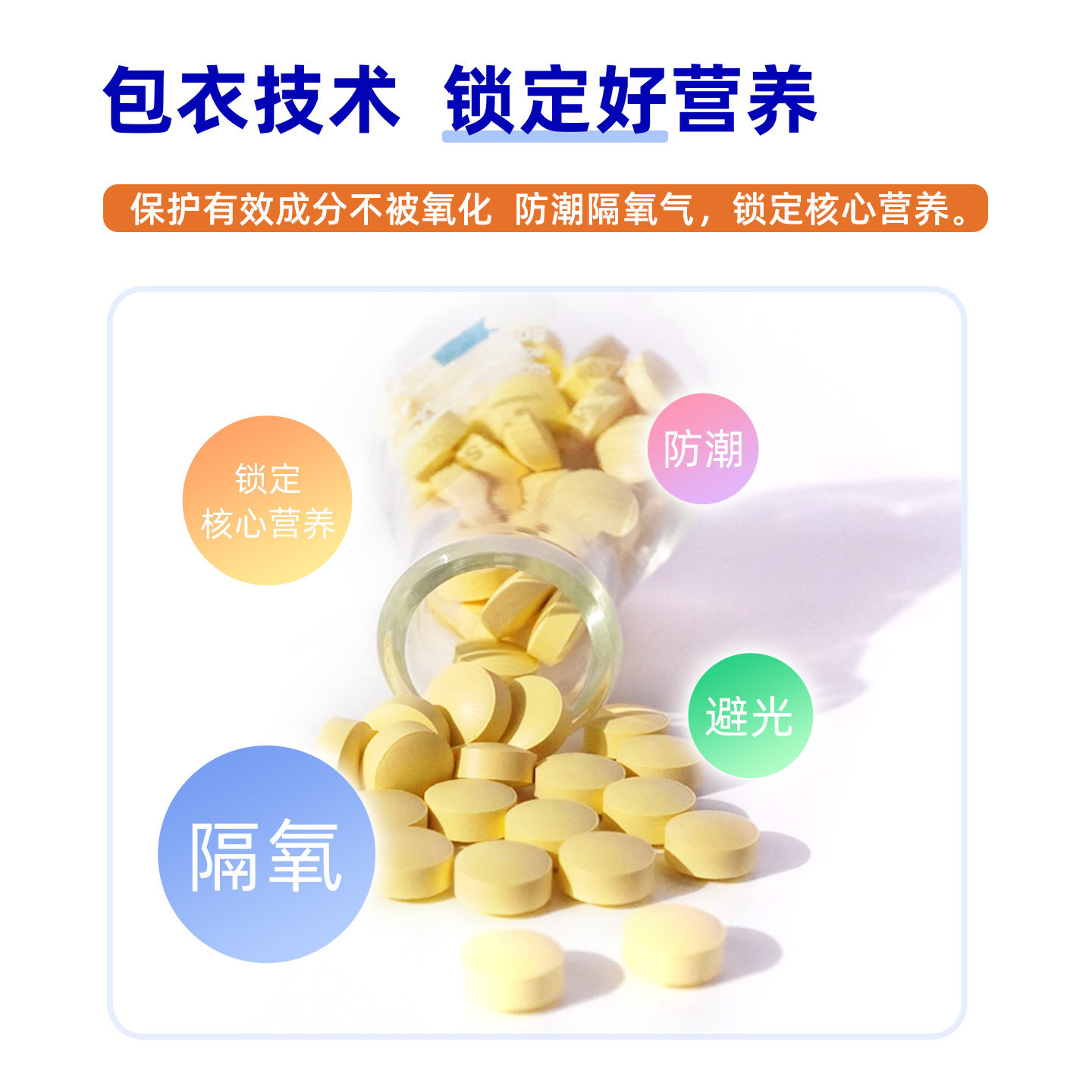 黄金搭档B族维生素片复合维生素b 维b1 b2 b6 b12男女性vb维他命b