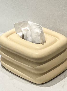 随沐ins简约纸巾盒客厅装饰品
