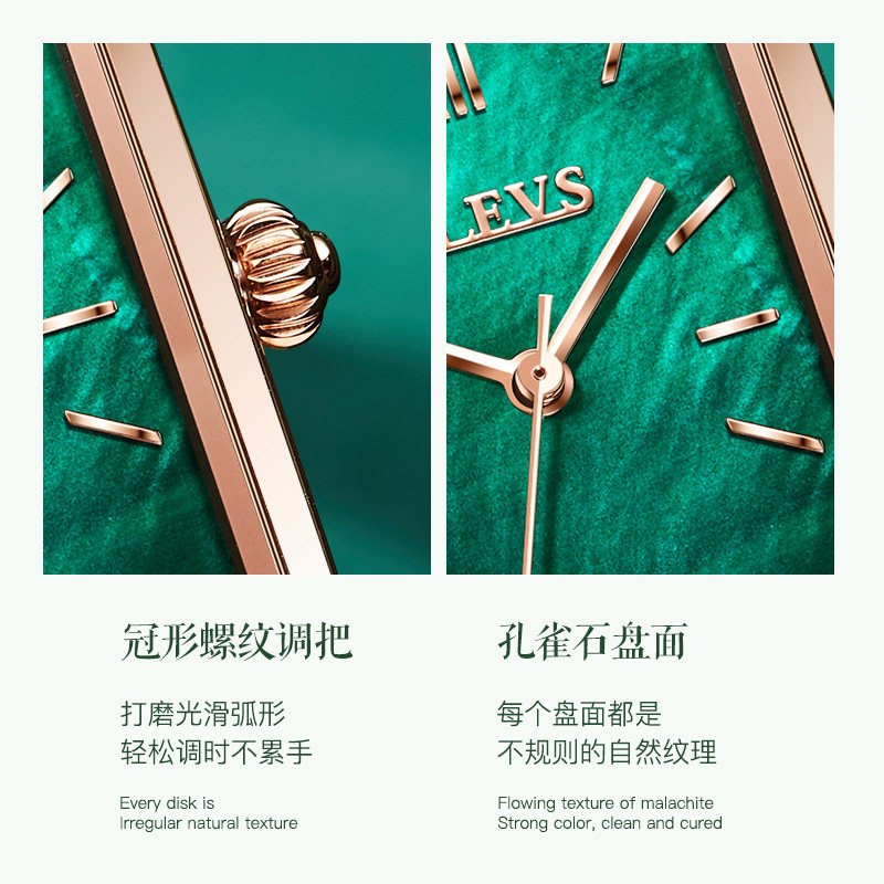 2021新款爆款正品女士小众复古手表 积赞国产腕表