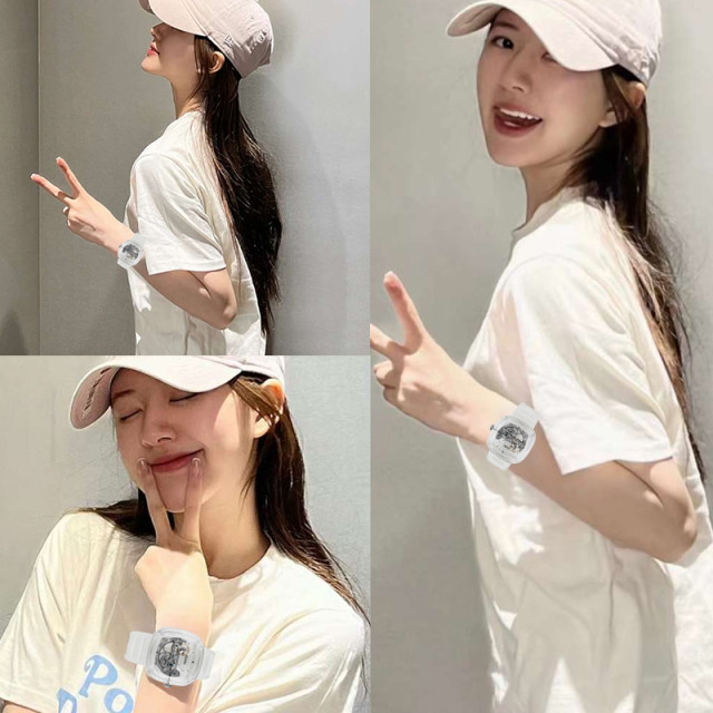 Zhao Lusi's same mechanical watch for women only for exams