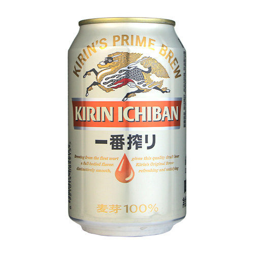 日本KIRIN/麒麟啤酒一番榨330mlx24罐装全麦麦芽精酿清爽黄啤整箱 - 图3