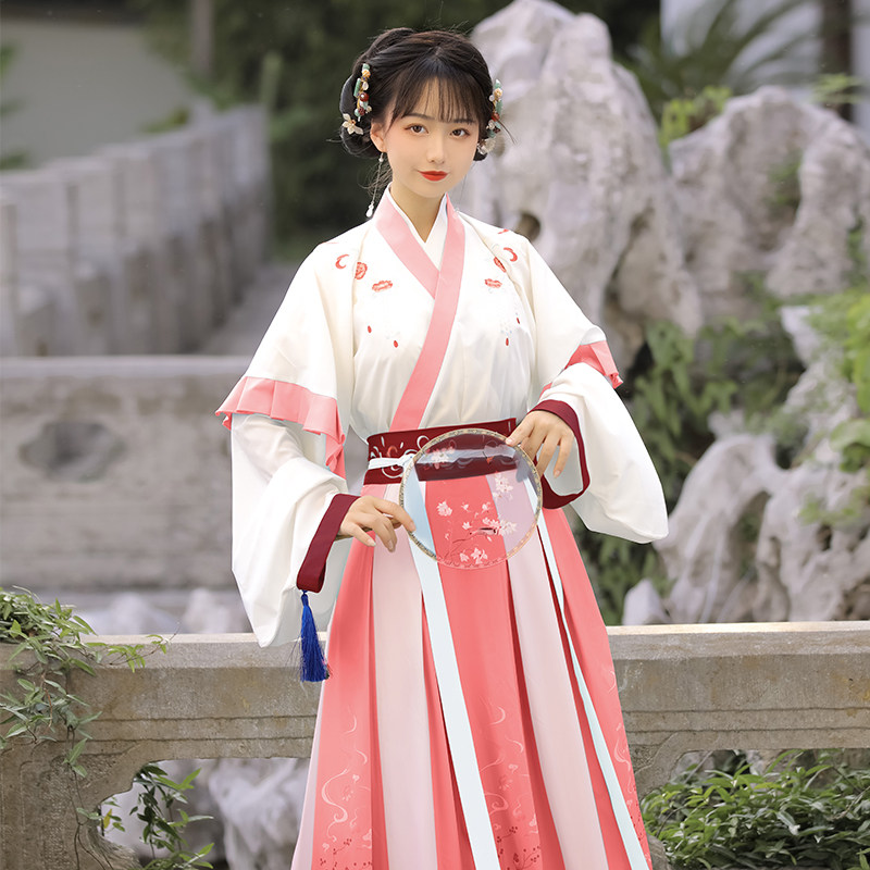 倚梦阁原创知意夏季中国风正品汉服 倚梦阁汉服