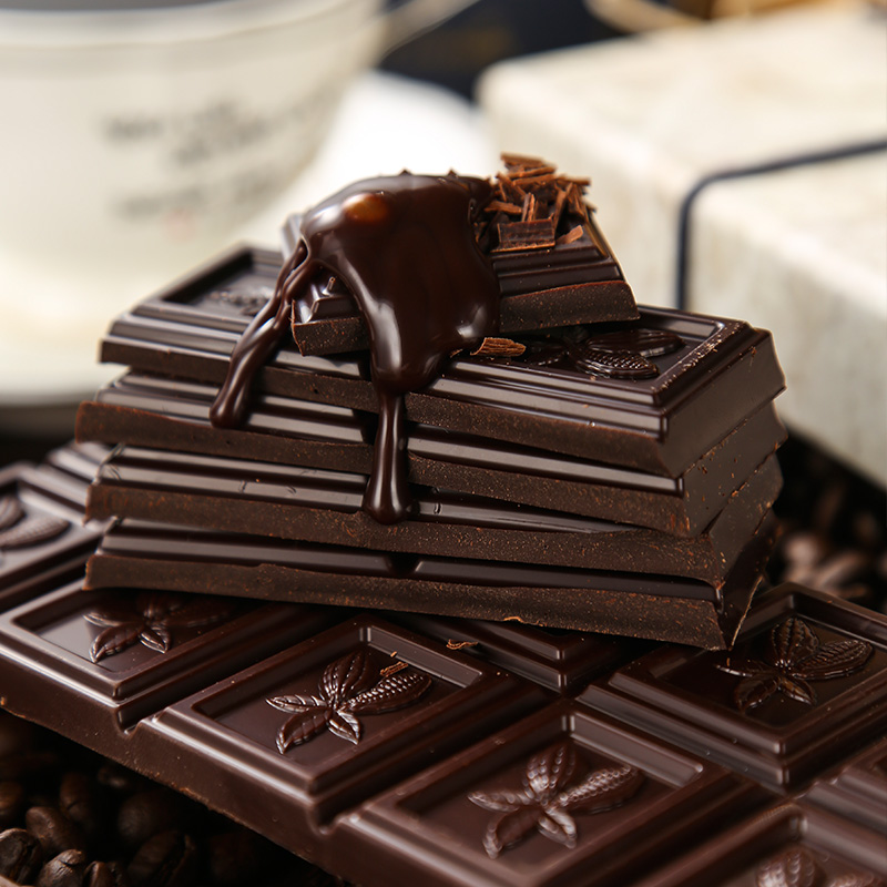 俄罗斯进口纯黑巧克力板90%可可脂斯巴达克正品原装网红零食品
