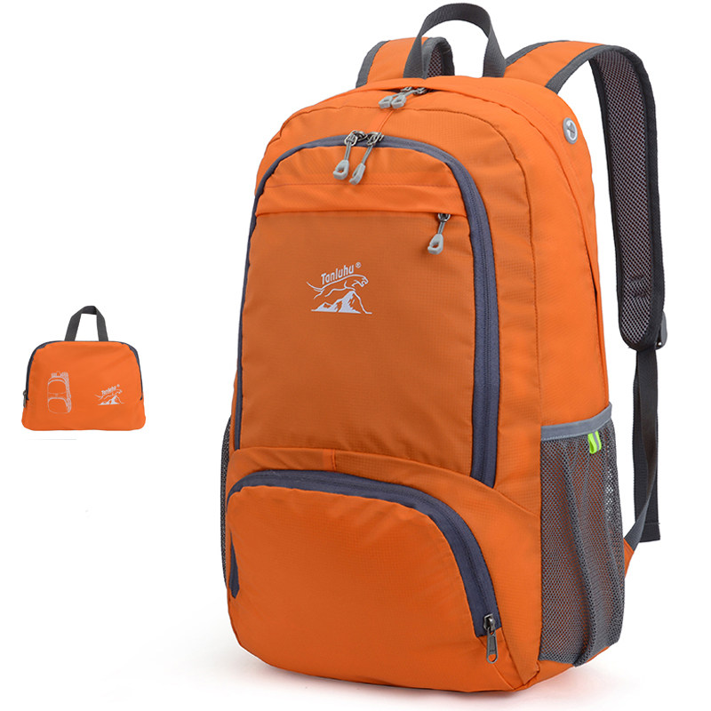 探路虎皮肤大容量可折叠旅行登山包 探路虎箱包双肩背包