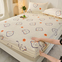 Cartoon Bed hat nip cotton Three sets Mattress Protection Cover Full Surround Single Double Bed single piece Four Seasons Bed Cover