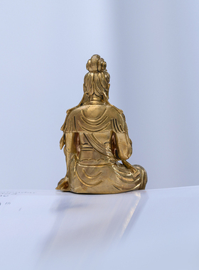 简修行自在观音菩萨佛像摆件