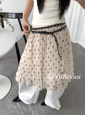 YoRoooi美式辣妹朋克金属扣腰带