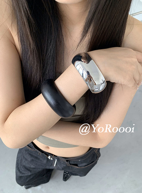 YoRoooi韩系ins小众光板手镯