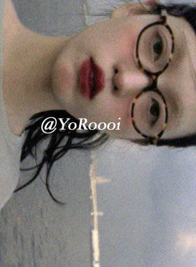 YoRoooi椭圆显脸小素颜眼镜框