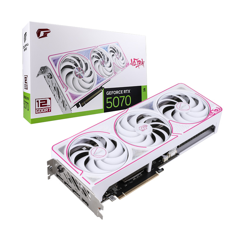七彩虹iGame RTX5070/5070Ti 12G/16G系列显卡战斧/Ultra/AD/火神