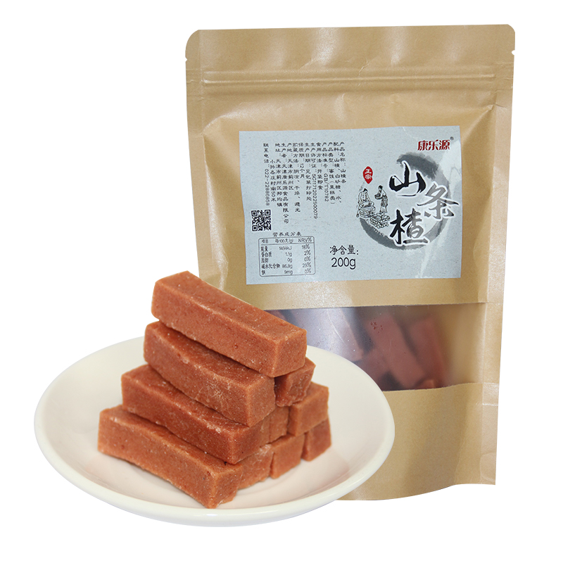 康乐源糕球果宝宝小零食碎山楂条 康乐源山楂类制品