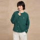 ແຊ້ມເສື້ອ sweatshirt ສີແຂງຂອງແມ່ຍິງ
