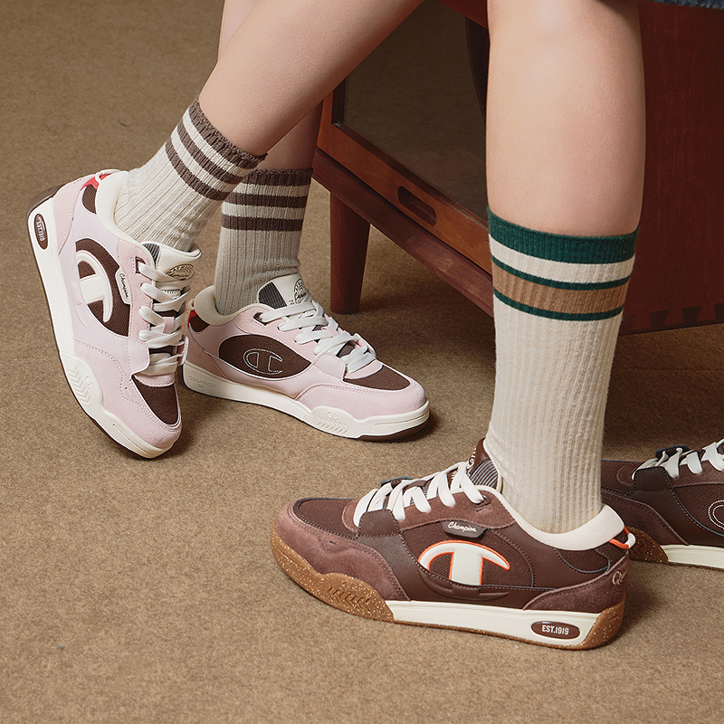 Champion冠军板鞋25冬新款量子鞋男女情侣经典时尚休闲鞋小白鞋子 - 图0