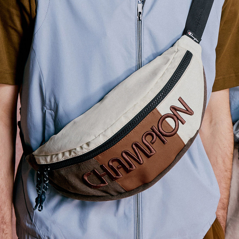 Champion冠军斜挎包女胸包男情侣腰包户外通勤运动休闲时尚,淘宝优惠券,粉丝福利购,淘宝优惠卷