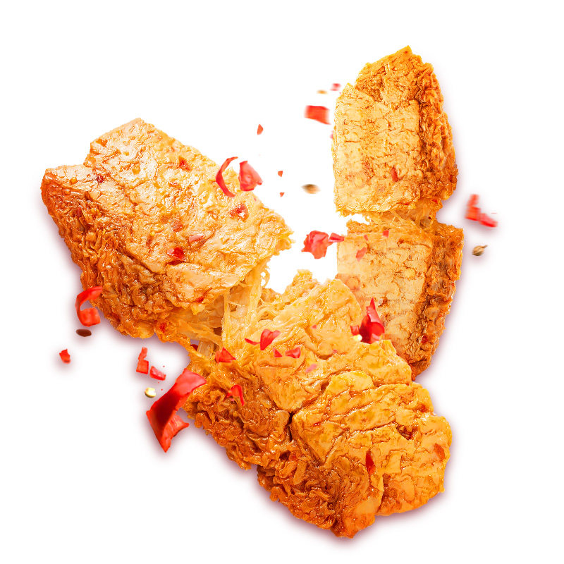 手撕素牛排肉烧烤味休闲食品辣条 那味闲时食品素肉