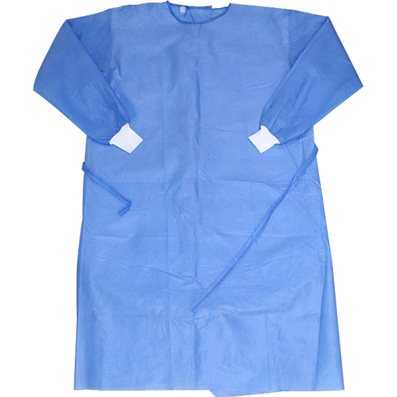 Medical anti wear isolation suit SMS non woven disposable surgical suit whole body anti epidemic isolation suit protective suit