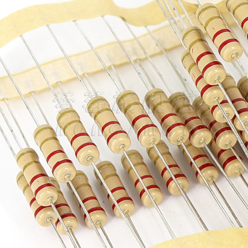 1/2w碳膜电阻5% 0.5w 2.4KR 2.7K 3KR 3.3K 3.6K 3.9KR 4.3KR千欧 - 图1