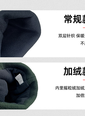 正品制式体能训练帽骑行帽加厚针织帽防寒帽冬季运动保暖毛线帽