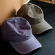 Japanese thin washed retro low saturation baseball cap