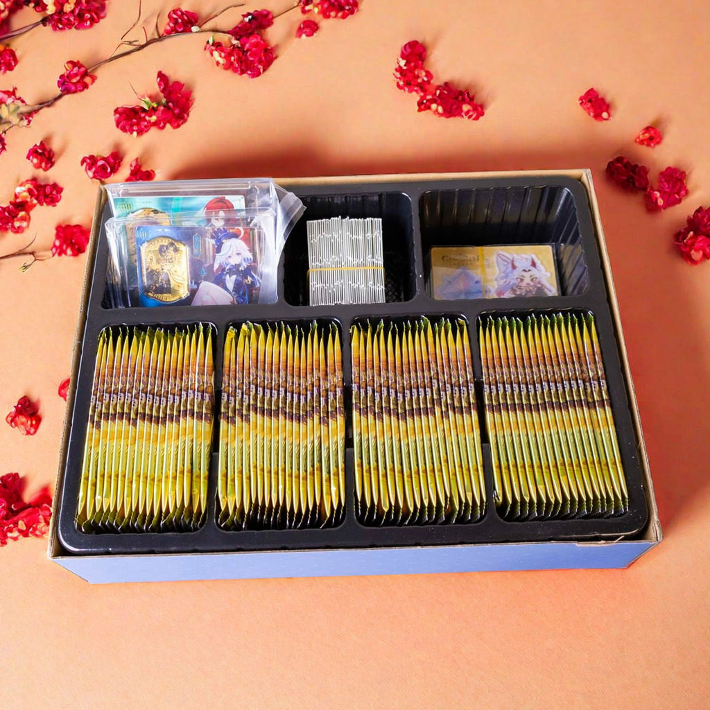 米卡原神卡片正版两元包第4弹橙卡雷电将军芭芭拉卡牌新年礼物