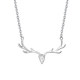 Deer all the way with you Valentine's Day birthday gift clavicle chain