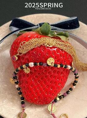 法式气质手工编织多层链条手链