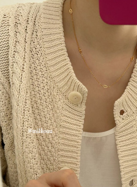 925s纯银经典极细猪鼻子项链