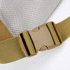 Running sports waist bag for women in summer men working on construction site multi-function canvas mobile phone bag slanting mini bag
