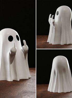 Halloween Ghost Figurine Halloween Ghost Statue Halloween Pa