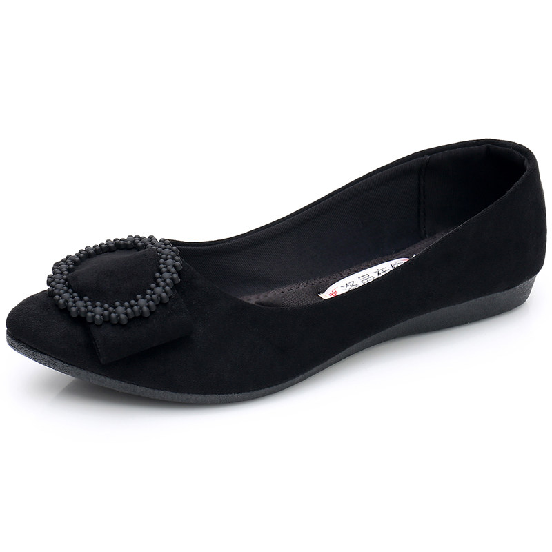 正品老北京布鞋女单鞋新款平底豆豆鞋牛筋底软底防滑上班鞋工作鞋,淘宝优惠券,粉丝福利购,淘宝优惠卷