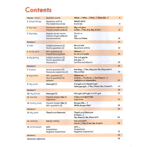 原版进口 Oxford Grammar Friends 1 和语法做朋友涵盖剑桥少儿英语考试寒暑假短期语法课程 赠学习软件 - 图3