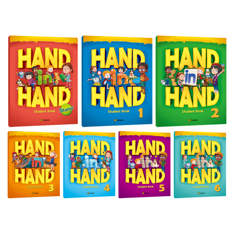 原版进口 efuture出版社少儿英语小学教材 Hand in Hand starter级学生套装 赠送电子音频白板软件在线练习学习APP - 图0