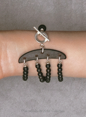 奇虚乐Chicxūlab 憧憧Swaying 黑檀木四联串珠手链