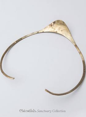 奇虚乐Chicxūlab 黄铜倒梨项圈