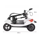 Маленький электромобиль, складные портативные ходунки для пожилых людей, самокат для взрослых