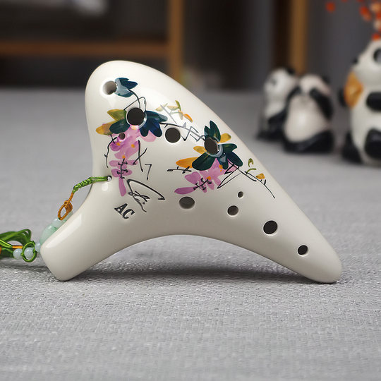 Fengya Ocarina 12-hole hand-painted alto round head