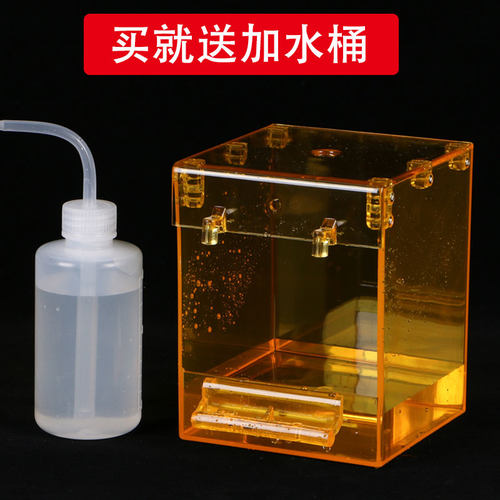 虎皮鹦鹉洗澡盆鸟用品小鸟牡丹玄凤画眉八哥鹩哥外挂透明沐浴房盒 - 图0