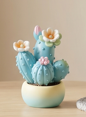 迷你仿真绿植盆栽可爱桌面装饰品