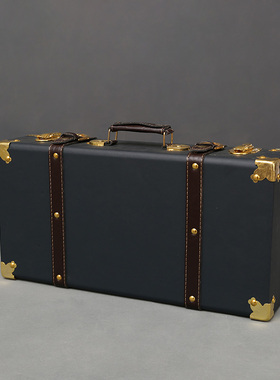 欧式皮箱手提收纳箱影视拍摄道具